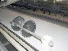  76" Hot Knife Guillotine Type Cut-Off, unwind cradle,